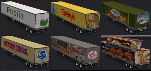 Supermarket trailers 322XS